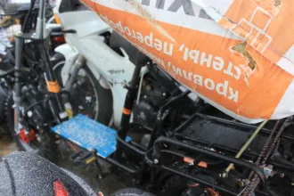 Kugoo Kirin C2 электро-байк скутер. Ключи и документы отсутствуют.