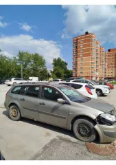 Renault Megane 2007 года, цвет серо-зеленый. VIN: VF1KMSFB538893490, ПТС: 71 УК 693725. Дизельный двигатель K9K724, номер D135378, мощность 86 л.с. (63 кВт), объем 1461 куб. см. Экологический класс 4. Максимальная масса 1745 кг, масса без нагрузки 1205 кг. Пробег уточнять при осмотре.
