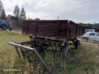 прицеп тракторный 2ПТС-4 прицеп тракторный 2ПТС-4, 1998 года выпуска, заводской номер машины (рамы) 100460, государственный регистрационный номер 8228МА24, ПТС ВВ 059875 
Год выпуска: 1998 
Марка: Прицеп тракторный 2ПТС-4 
Модель: Прицеп тракторный 2ПТС-4 
VIN (заводской) номер: 100460 
Назначение…