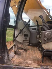 Экскаватор Hyundai R210LC-7 2008 года, цвет серый, желтый, госномер 6821 CB 78, номер двигателя B59-26431500.