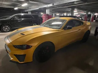 Ford Mustang Mustang, 2019 года, 213,9 лс, 40000 км, АКПП, Легковой автомобиль, марка: FORD, модель: MUSTANG, год изготовления: 2019, цвет: Оранжевый, VIN: 1FA6P8TH7L5107775, ПТС: 1643 02060853524, г/н: Т531ХН27, изготовитель (страна): Ford Motor Co (США), мощность двигателя, л. с. (кВт): 213,97…