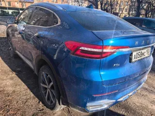 Haval F7x 2022 года, 150 лс, 189418 км, АКПП, VIN XZGFF04A9NA616942, гос.номер А058МС155, синего цвета