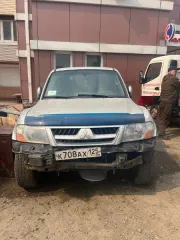 Mitsubishi Pajero 2003, г.в.2003, г/н К708АХ125, VIN JMYLRV73W3J705015, №кузова JMYLRV73W3J705015, №двиг.QJ6974. Вид транспорта: Mitsubishi Pajero. Год выпуска: 2003. Государственный регистрационный знак: К708АХ125. VIN номер: JMYLRV73W3J705015. Марка: Mitsubishi Pajero. Модель: Mitsubishi Pajero.
