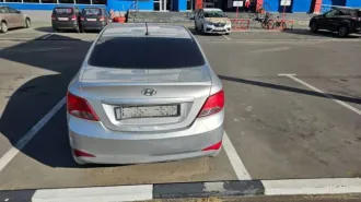 Hyundai Solaris 2015 года, 123 л.с., 635000 км, АКПП, легковой седан, марка, модель: Хендэ Солярис, VIN: Z94CT41DBFR412080, категория тс – В / M1, 2015 г. в., цвет кузова – серебристый, мощность двигателя, л.с. (кВт) – 123 (90), рабочий объем двигателя куб. см. – 1591, разрешенная максимальная…
