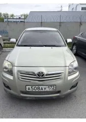 Toyota Avensis, 2007 года, 147 лс, 253072 км, АКПП, идентификационный номер (VIN): SB1BJ56L80E104604, гос.номер А508АУ172.