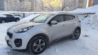 Kia QLE Sportage, 2018 автомобиль легковой, VIN XWEPH81ADJ0023347, цвет серебристый, госномер К631МА702, АКП.