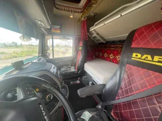 DAF FT XF 105 460, 2018 года выпуска, грузовой тягач седельный, VIN XLRTE47MS0G195088, государственный регистрационный знак Е 999 ЕР 134, цвет белый
