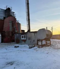 Сушилка "Польская"; инвентарный номер 00000141, Емкость для зерна V-40 м3, Емкость для зерна, Каркас норий, Сепаратор зерна СППЗ-60, Вагончик бытовой, Здание ПОБ с приемкой ИН No 5469-литер М 60.9кв.м.