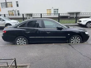 Hyundai Grandeur 2008 г., 235 л.с., 150000 км, АКПП, автомобиль марки (модель) HYUNDAI TG 3.3 GLS AT, 2008 года выпуска, черного цвета, VIN: KMHFC41DP9A378503 (не на ходу).