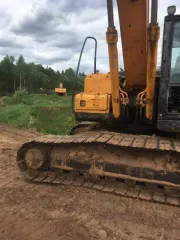 Экскаватор Hyundai R210LC-7 2008 года, цвет серый, желтый, госномер 6821 CB 78, номер двигателя B59-26431500.