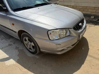 Hyundai Accent 2008 года выпуска, VIN X7MCF41GP8A178005, госномер Р450УХ 05, серебристый цвет, легковой седан.