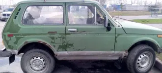 ВАЗ 2121 (4x4), 1980 года выпуска. Мощность 75 л.с., пробег 25565 км, полный привод. Кузов 0075306, регистрационный знак У511УУ42.