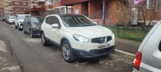 Nissan Qashqai, 2010 года, 141 лс, 220000 км, полный привод, АКПП, легковой автомобиль, марка: NISSAN, модель: QASHQAI 2.0, год изготовления: 2010, цвет: Белый, VIN: SJNFBNJ10U2187605, мощность двигателя, л. с. (кВт): 141, рабочий объем двигателя, куб. см: 1997, экологический класс: Четвертый
