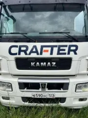 КамАЗ М1840 2019 Грузовой тягач седельный КамАЗ М1840 5490-S5 (VIN ХТС549005К2526199), Е 590 ХС 123, 2019 г.в., 741 545 км., 11 967 куб. см., цвет: белый. Краснодарский край, р-н Северский.