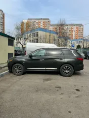 Infiniti QX60 2014 года выпуска, VIN 5N1CL0MM7EC541422. Цвет кузова зеленый. Объем двигателя 2488 см³, мощность 234 л.с. Экологический класс 4. Техническое состояние и комплектность оцениваются при самостоятельном осмотре. Покупатель, подавая заявку, подтверждает ознакомление с состоянием и…