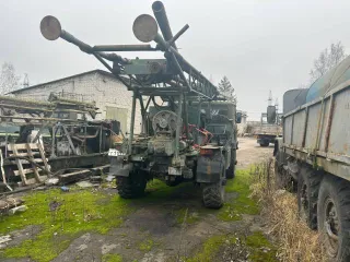 Самоходная буровая установка ГАЗ 66 УГБ-1ВС, 1986 года выпуска.