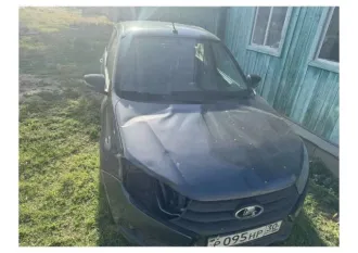 Lada Granta 2024 года, 106 лс, 90000 км Легковой автомобиль, VIN XTA219070R1037335, Марка, модель ВАЗ (LADA) Granta, Год выпуска 2024 Аккумулятор сел, транспортное средство стоит больше полугода на одном месте. Колеса спущены. Машина после ДТП, капот мятый, бампер передний треснул, лобовое стекло в…