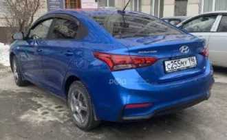 Автомобиль легковой Hyundai Solaris, 2018 года выпуска, идентификационный номер  VIN : № Z94K241CAKR123255, цвет кузова: синий, местонахождение: Свердловская область, г. Асбест, Ул. Физкультурников, 22