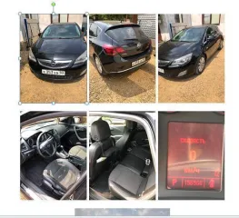 Opel Astra, 2010 года, 180 лс, 156560 км, АКПП, VIN WDLPE6DJ8BG06310, ГРЗ КХВ93