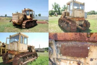 Бульдозер ДЗ-27С, гос. рег. номер 1291ОР61, год выпуска 1992, зав. № 26378. Местонахождение: Ростовская обл., Аксайский р-н, п. Опытный, ул. Западная, 21-в.