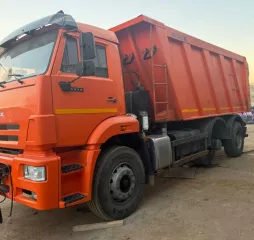 Самосвал КАМАЗ 6520 43, VIN XTC652004H1370730, кат. С  2017 г.в., оранжевый RAL 2009, 400 л.с., 11,7 л., дизель, евро 4, макс. масса 33,1 т., ПТС 16 ОC 920104, гос.номер Р620КС797
