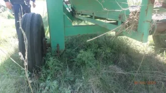Жатка валковая прицепная ЖВП 4,9, 2012 г.в., заводской номер 2741