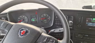 Грузовой самосвал SCANIA P8X400, синий, 2020, 117 477 км, 12 МТ  441 л. с. , дизель, задний, VIN X8UP8X40005588892, Ставропольский край, г. Невинномыск, ограничения и обременения: отсутствует ПТС, зарегистрирован за должником Банка, перерегистрация автомобиля на нового владельца будет осуществлена…
