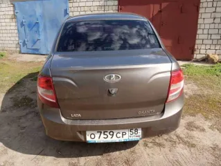 Lada Granta 2014, 87 л.с., 509954 км, модель: 219010, VIN: XTA219010E0270912, гос. рег. номер: О759СР58, 2014 года выпуска (транспортное средство имеет повреждения)