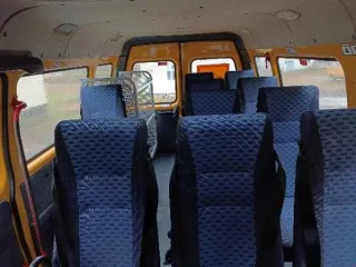 Автобус ГАЗ 322121, VIN X96322121H0822370, 2016 года выпуска, цвет желтый. Модель: ГАЗ 322121. Пробег: 97632 км. Объем двигателя: 2890 см³. ПТС есть. Марка: Газель 322121.