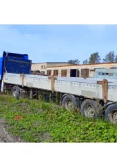 Krone SDP27 1997 полуприцеп с бортовой платформой, марка: Krone, модель: SDP27, год изготовления: 1997, идентификационный номер: WKESDP27000T72390, вид собственности: индивидуальная.