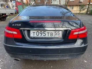 Mercedes-Benz E-Klass 2009 года, 204 л.с., 220000 км, АКПП. Автомобиль Mercedes-Benz E250CGI, 2009 года выпуска, VIN WDD2073471F022992, государственный регистрационный знак Т095ТВ/55.