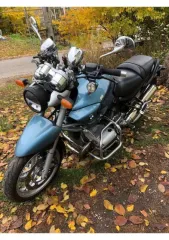 BMW R1150R 2001 года, пробег 60313 км, мощность 85 л.с. VIN: WB10429A11ZF17901, госномер: 4116АВ48.