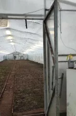 Земельный участок пл. 11435 кв.м., земли с/х назначения, для ведения крестьянского (фермерского) хозяйства; кад. № 47:07:0953003:486, Ленинградская обл., Всеволожский МР, Рахьинское ГП, а также имущество, расположенное на земельном участке: 
Теплица (металлический каркас тепличного комплекса 70 м…
