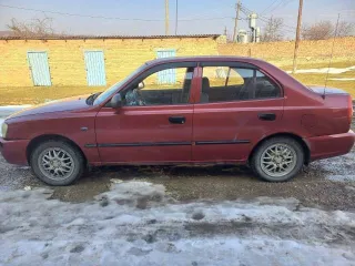 Hyundai Accent 2005 года, VIN X7MCF41GP6A058809, госномер К569РЕ95. Автоматическая коробка передач требует ремонта или замены. Бензиновый двигатель нуждается в капитальном ремонте. Требуется ремонт по кузову.