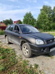 Hyundai Santa Fe 2001 года, VIN: KMHSD81DP1U088165, госномер: В527ОТ86. Пробег 444497 км.