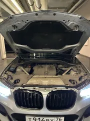 Автомобиль BMW X3 xDrive30d 2018 года выпуска, VIN: X4XKJ79400LD56912, цвет серебристый.
