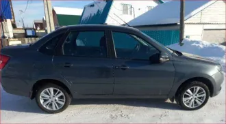 Lada Granta 2024, 90 л.с., 8296 км. Автомобиль легковой, марка: LADA, модель: GRANTA, VIN: XTA219040S1121029, гос. рег. номер: С256НМ45, год изготовления: 2024.
