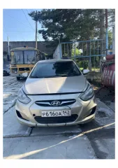 Hyundai Solaris 2011 Avtomobil' marki Hyundai Solaris 1.6 GI AT, kategoriya TS V, gosudarstvennyy registratsionnyy nomer R616OA142, VIN Z94CU41DBBR011823, god vypuska 2011, tsvet kuzova bezhevo-seryy Oznakomlenie s imushchestvom osushchestvlyaetsya po adresu: Kemerovskaya oblast'-Kuzbass, g…