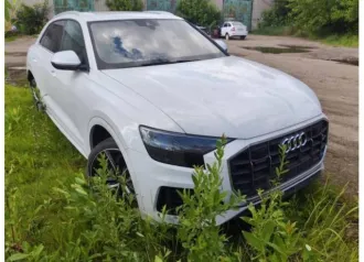 Audi Q8, 2018 года, 340 лс, 190 000 км, полный привод, АКПП еще Автомобиль – легковой универсал АУДИ Q8  AUDI Q8 , VIN: WAUZZZF11KD012619, год выпуска: 2018 г., цвет: белый, гос.рег.№Т163ЕС76, обеспечен залогом в пользу АО «ОТП Банк», имеет технические проблемы