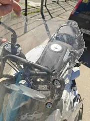 BENELLI TRK 502X, 2022 года. Мотоцикл BENELLI TRK 502X, 2022 года, марка: BENELLI, модель: TRK 502X, VIN: ZBNP16039PBE79152, гос. рег. номер: 2942АХ74, год изготовления: 2022.
