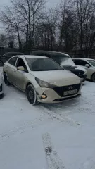 Hyundai Solaris, 2021 года выпуска, VIN Z94K241CBNR322684. Находится в залоге.