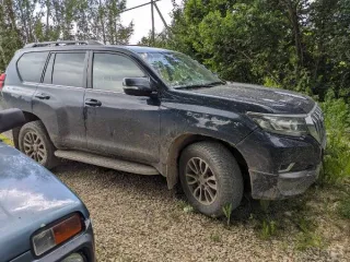 Toyota Land Cruiser 150 2019 Легковой автомобиль универсал, 2019 г.в., г/н В046УМ12, VIN JTEBR3FJX0K140685, цвет кузова темно-синий, в исправном состоянии, расположенный по адресу: РМЭ, пгт. Морки, ул. Кошевого, д.9.