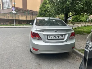 Hyundai Solaris 2014 года выпуска, VIN Z94CT41DADR297837.