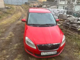 Легковой автомобиль, SKODA FABIA, 2014 г.в., грз: В726КЕ196, VIN XW8EH45J1EK516438, цвет красный, мощность двигателя 69 л.с., объем двигателя 1 198 куб.