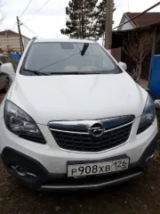 Opel Mokka, 2013, 140 лс, 176218 км, АКПП. Легковой автомобиль. Марка, модель ТС: Opel Mokka, VIN: XUUJD7E51E0000149, 2013 г.в., Модель, № двигателя: F18D4 132180518, г/н Р908ХВ126. Автомобиль находится в залоге в ПАО "БыстроБанк".