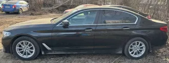 Лот №1 Легковой автомобиль BMW 520I VIN X4XJA19480WC06408 2018 года выпуска, черный. На ходу, документы и ключи в наличии.