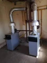 Водогрейные баки железные 150л, 2 шт