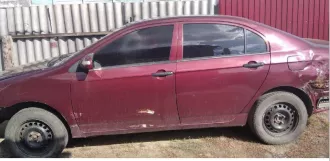 Автомобиль LIFAN  214813, VIN: X9W214813A0005492, цвет темно вишневый