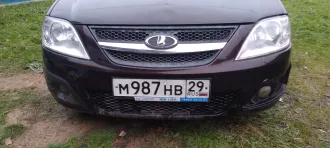 Легковой автомобиль, марка: LADA, модель: LARGUS, год изготовления: 2014, цвет: темно-коричневый, VIN: ХТАRSOY5LF0848958. Пробег неизвестен. Ходовая требует ремонта, двигатель не заводится, электрика требует ремонта (нет аккумулятора), вмятины и повреждения ЛКП по всему периметру кузова.