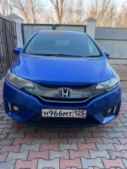Honda Fit 2013 года выпуска, VIN кузова GK31020913 (GK3-1020913). Автомобиль после ДТП: глубокие вмятины и деформация левой передней двери (требуется замена), вмятины и царапины левой задней двери (требуется ремонт и покраска), вмятины порога с левой стороны. Царапины и сколы краски по всему…